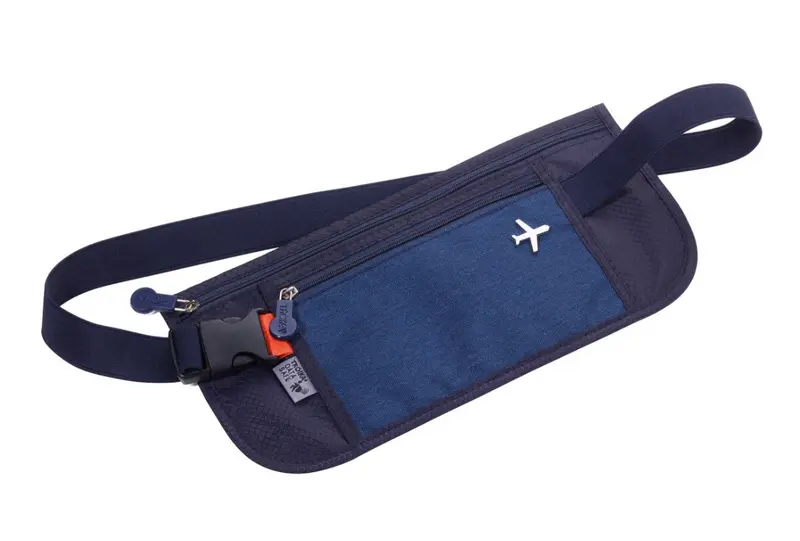 Marsupio Porta documenti con 2 scomparti Dark Blue