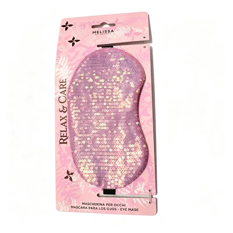 Maschera Sonno Decorata con Strass