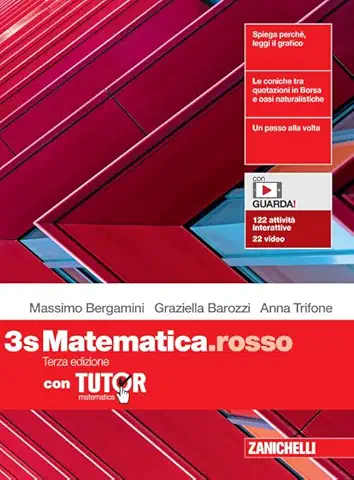 Matematica.Rosso. Con Tutor 3s