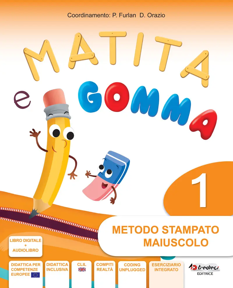 Matita e gomma 1 (metodo tutto maiuscolo)
