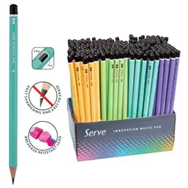 Matite Serve Premium KT HB Fusto Pastel 240 pz.