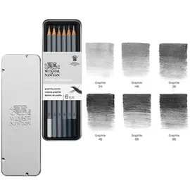 Matite W&N graduate Metal Box a 6 0490006