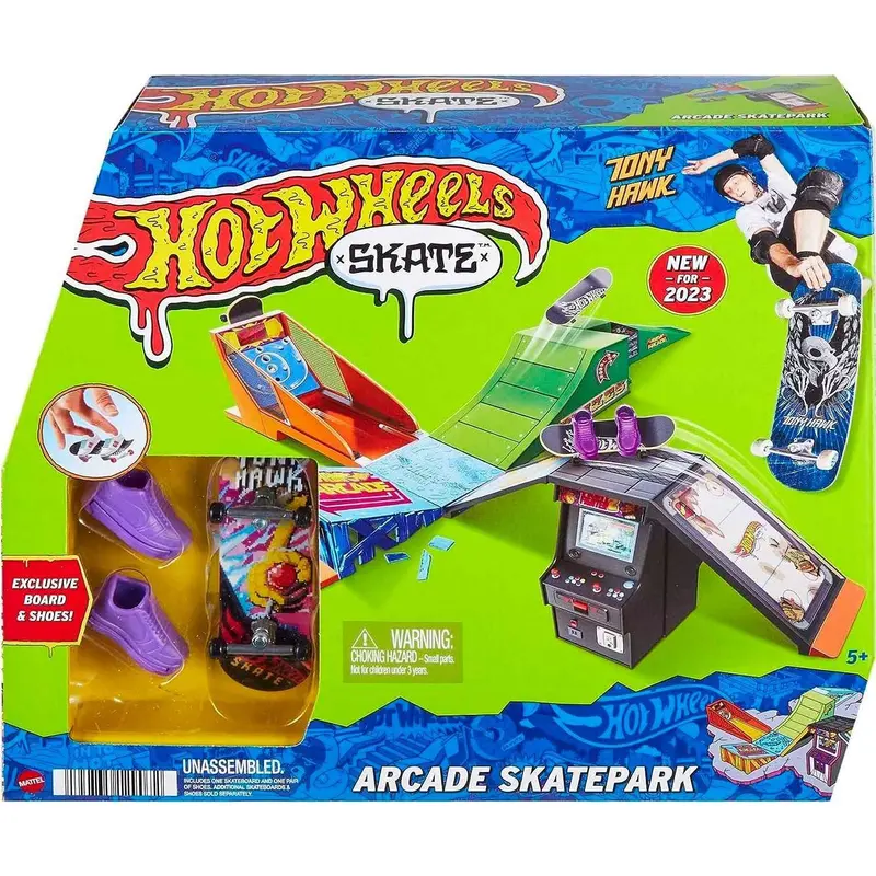 Mattel Hot Wheels set skate completto
