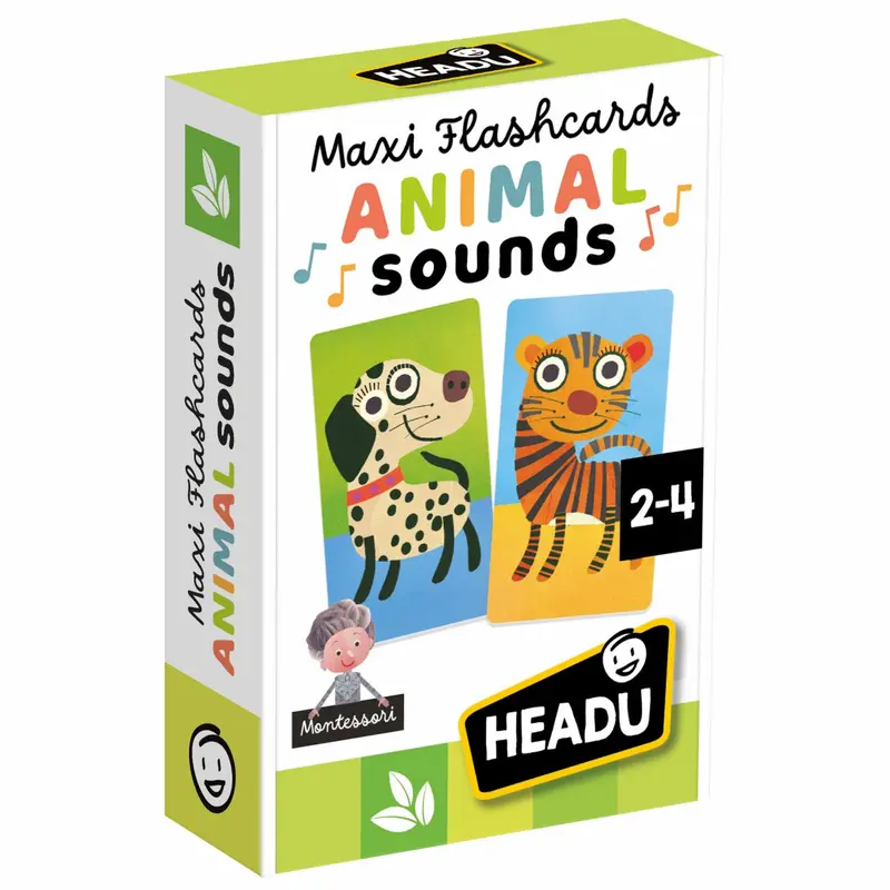 Maxi Flashcards Montessori Animal Sounds
