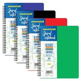 Maxi Spiral Memotak PPL 150 ff 70gr. con divisori