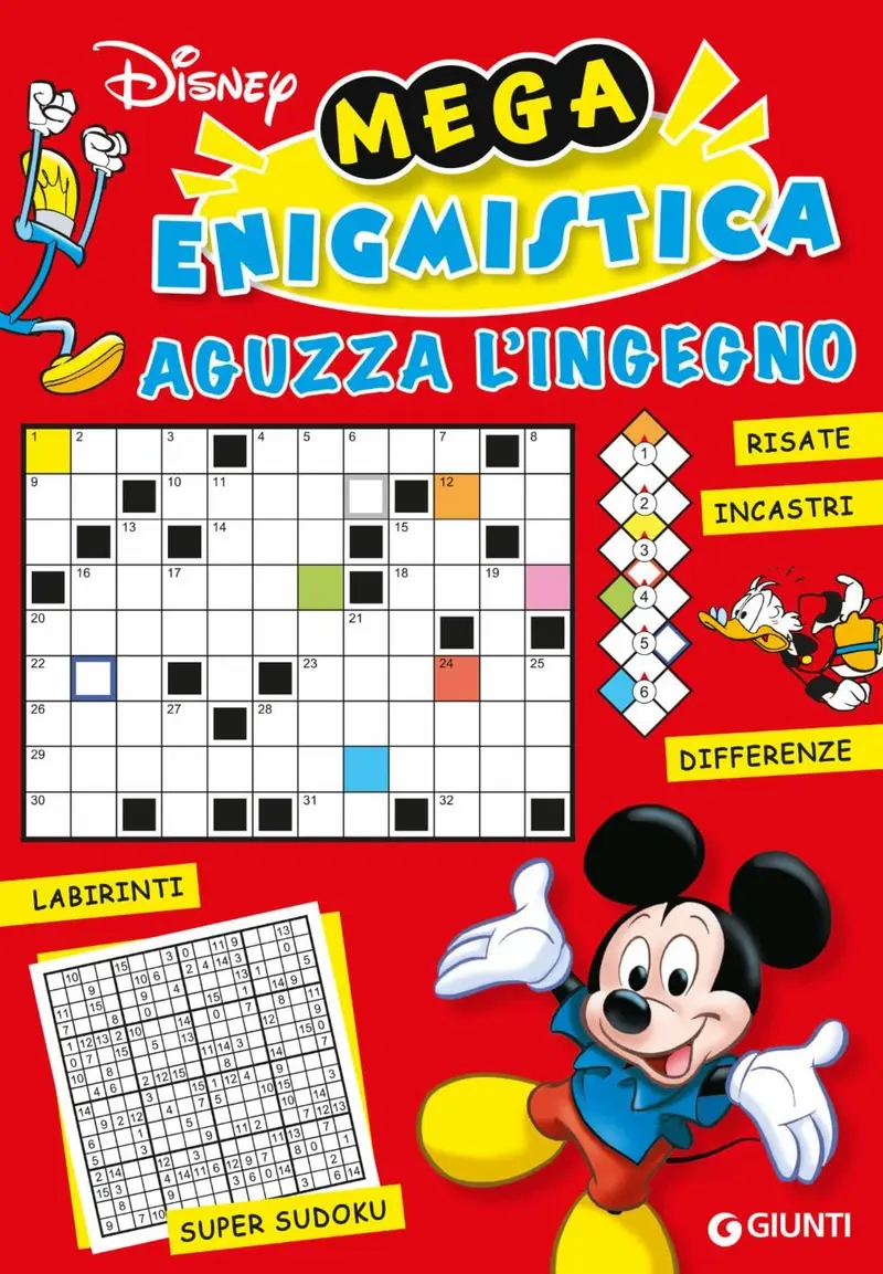 Mega Enigmistica Disney - Aguzza l'ingegno
