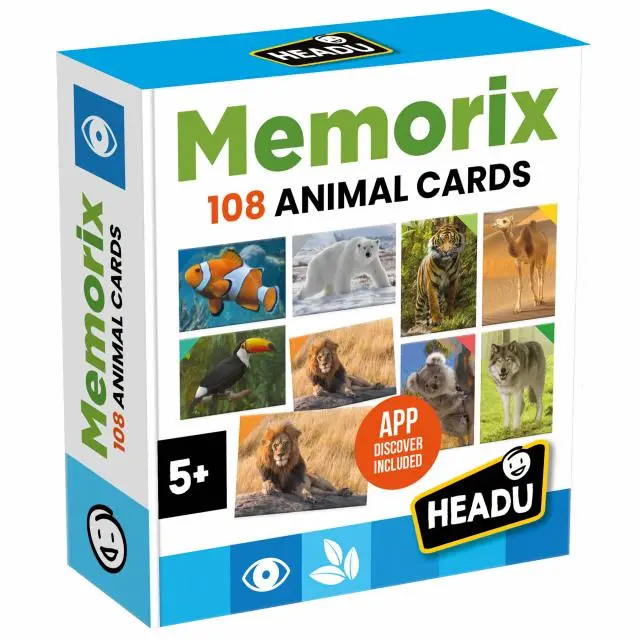 Memorix 108 Animal Cards