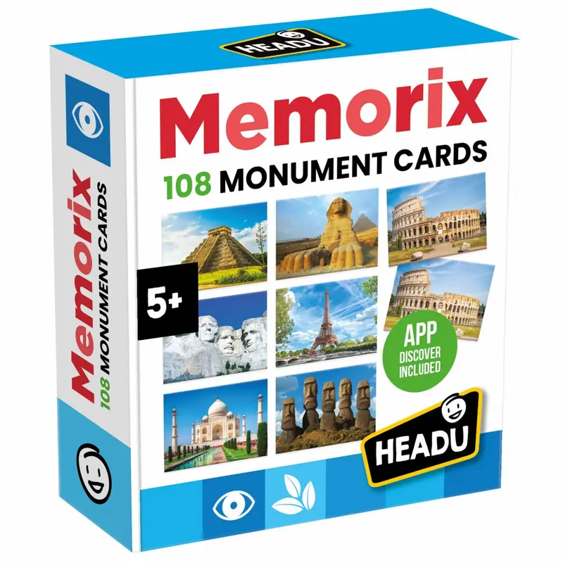 Memorix 108 Monument Cards