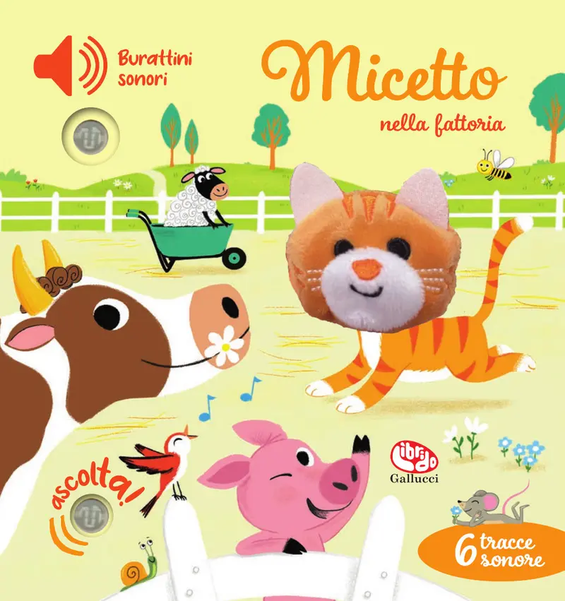 Micetto nella fattoria. Burattini sonori