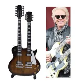 Mini Chitarra cm. 24,5 MGT-6309 The Eagles Don Felder Double