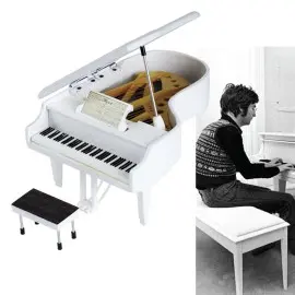 Mini Pianoforte a coda White MIN-0283