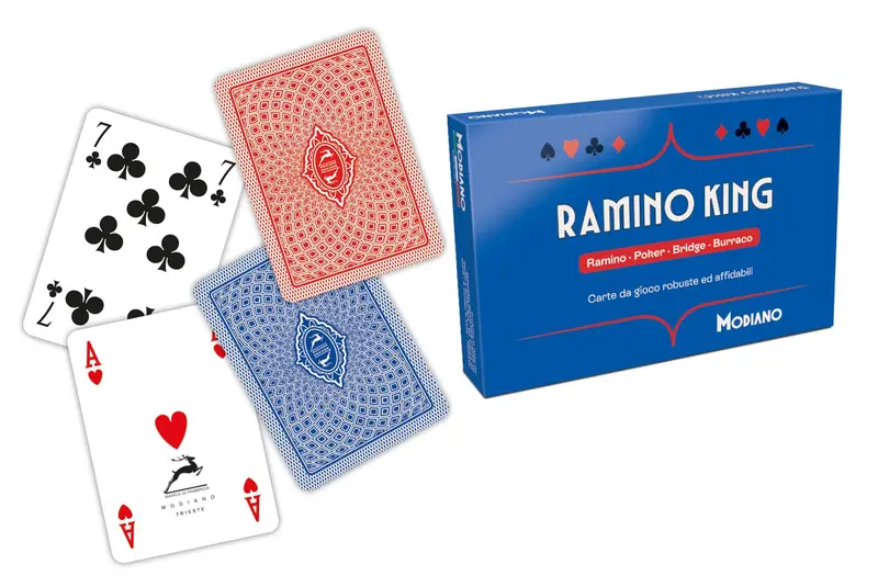 MODIANO CARTE DA GIOCO RAMINO KING - Conf. Da 1