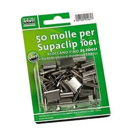 Molle ricambio per Supaclip Lebez conf. 50 pz.
