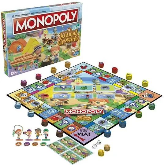 Monopoly animal crossing gioco in societa