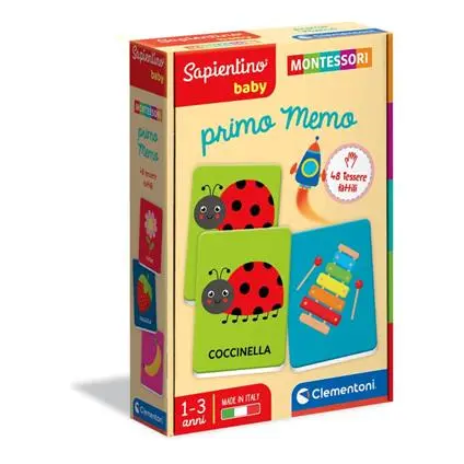 Montessori baby primo memo educativo