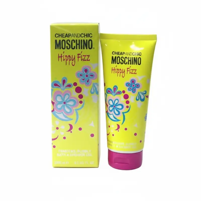 Moschino Cheap and Chic Hippy Fizz 200ml Bath&Shower Gel Cura Del Corpo Donna Bagnoschiuma