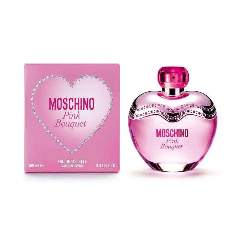 Moschino Pink Bouquet Eau de Toilette 100ml Spray Profumo Donna