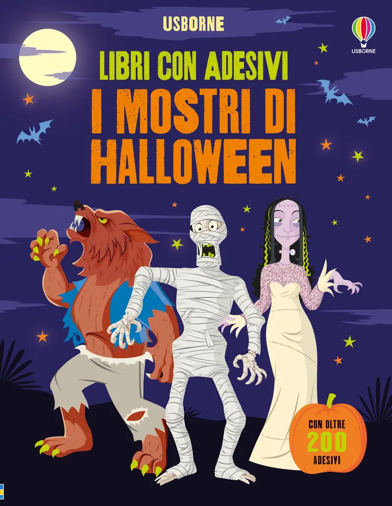Mostri di Halloween. Con adesivi