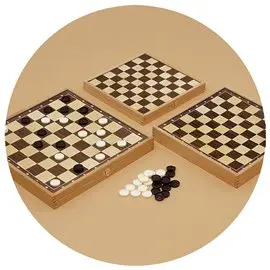 MS 26 Dama in legno 30x30 Art. 51
