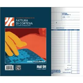 MT Blocchi fattura di cortesia 14,8x21,5 33x3 26413FE00