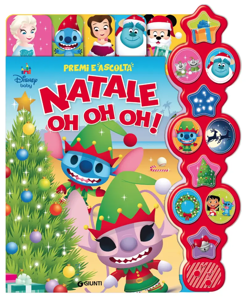 Natale Oh Oh Oh! Premi e ascolta. Con 10 tasti