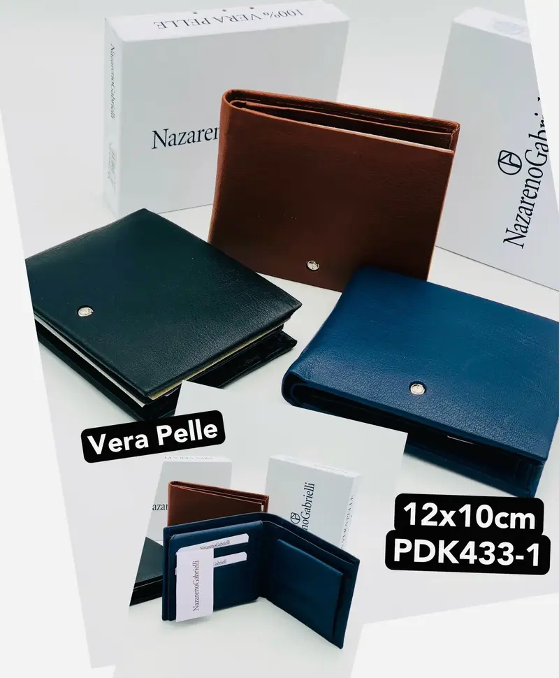 Nazareno Gabrielli portafoglio VERA PELLE PDK433