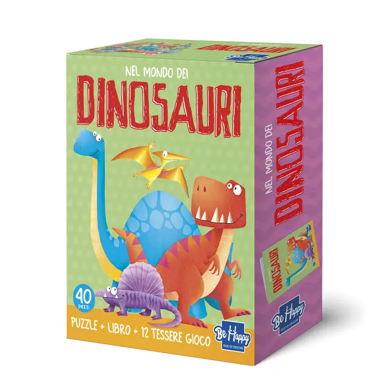 Nel mondo dei dinosauri - Libro & Puzzle