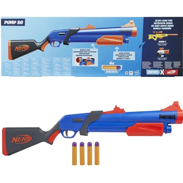 Nerf fortnite pump giocatoltolo
