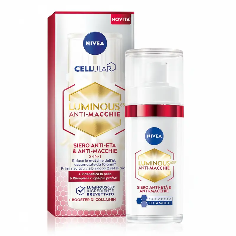 NIVEA Cellular Luminous Anti-Macchie Siero Anti-Età & Anti-Macchie 2-in-1 Antietà Cura del Viso
