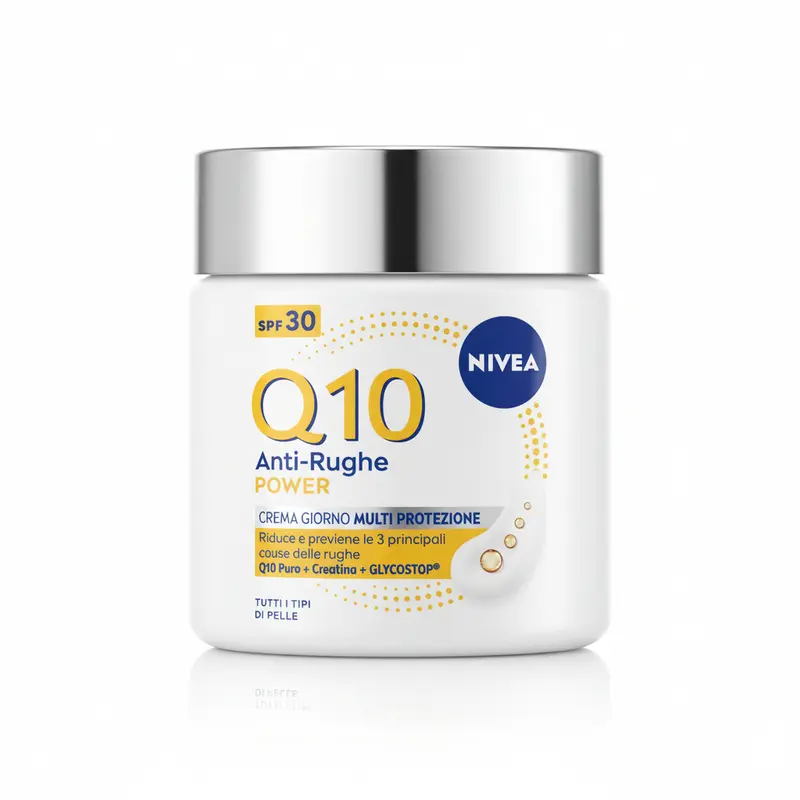 NIVEA Q10 Anti-Rughe Power Crema Giorno Multi Protezione SPF30 Antietà Cura del Viso