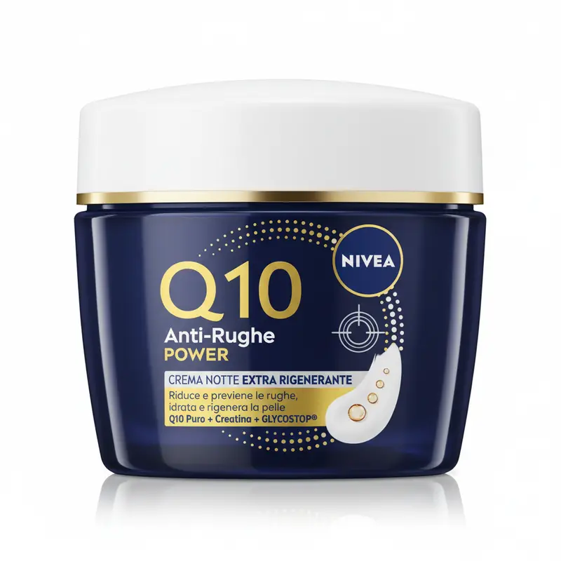 NIVEA Q10 Anti-Rughe Power Crema Notte Extra Rigenerante Antietà Cura del Viso