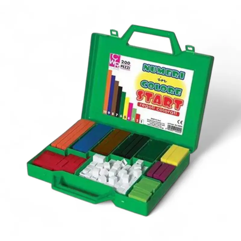 Numeri in Colore Start CWR – Valigetta 200 Regoli Educativi