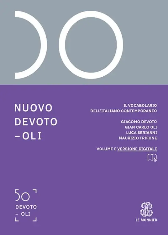 Nuovo Devoto-Oli - Il vocabolario dell’italiano contemporaneo 2026