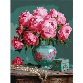 Painting by Numbers 30х40 KHO5711 A melody of flowers