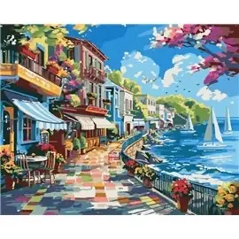 Painting by Numbers 40х50 KHO3650 The world of flowers