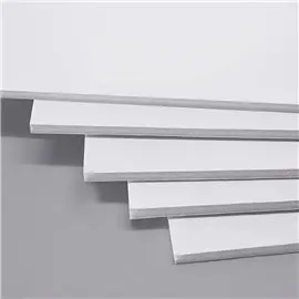 Pannello CartonPlume Bianco 50 x 70 spessore 5 mm.