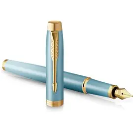Parker 00 IM Ritual Green Turquoise GT Stilo Punta Media