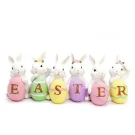 Pasqua Scritta Uova Easter 33x11x12 12340007