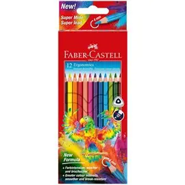 Pastelli Faber 4.0 Triangolari Ergonomici 12 pz. 116512