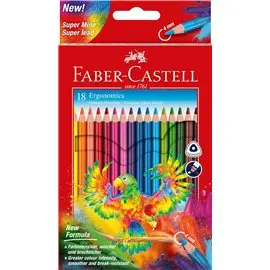 Pastelli Faber 4.0 Triangolari Ergonomici 18 pz. 116514