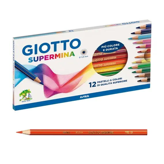 Pastelli Giotto Supermina a 12