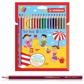 Pastelli Stabilo Aquacolor Cartbox 18 1618-6