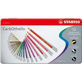 Pastelli Stabilo Carbothello Arty a 12 Metal Box 1412-6