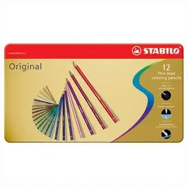 Pastelli Stabilo Original Arty a 12 Metal Box 8773-6