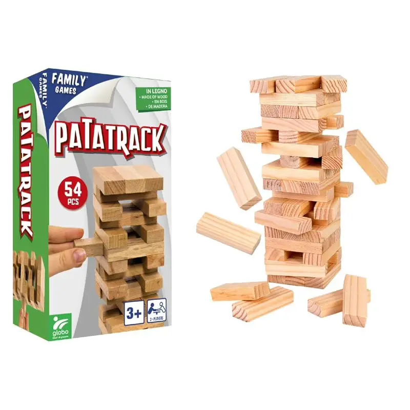 Patatrack in legno 54 pz completto