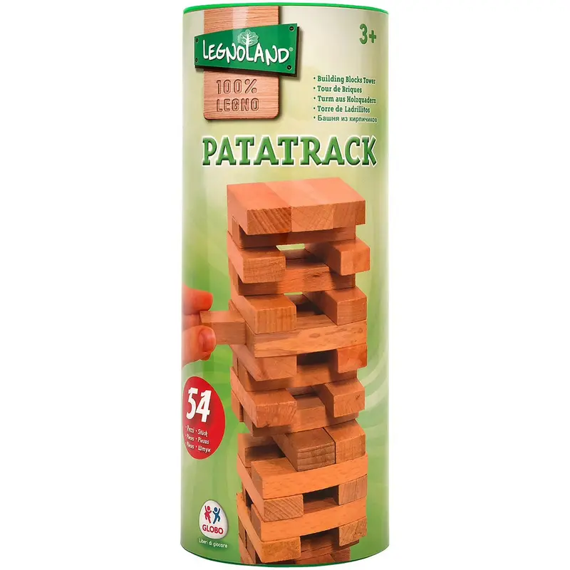 Patatrack in legno 54 pz in scatola