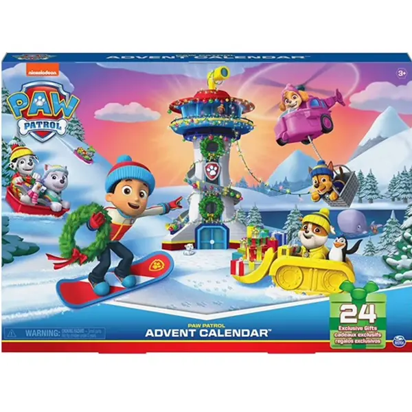 Paw patrol calendario dell Avvento