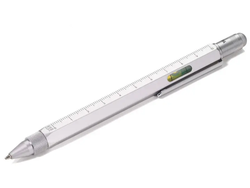 Penna a Sfera Construction Argento