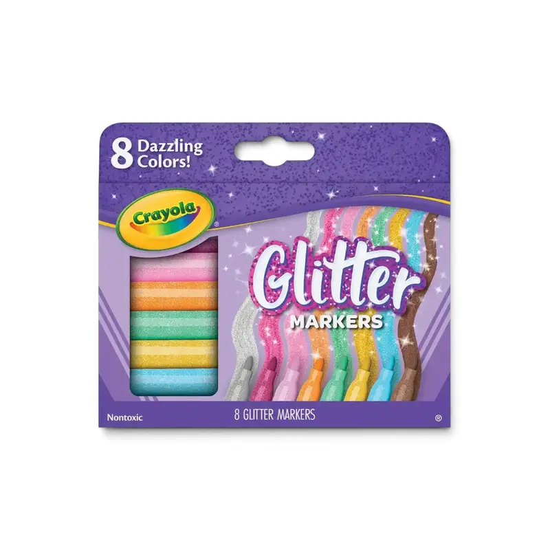 Pennarelli Crayola Shimmer, confezione 8