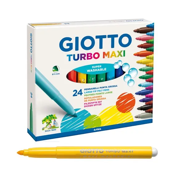 Pennarelli Giotto Turbo Maxi a 24